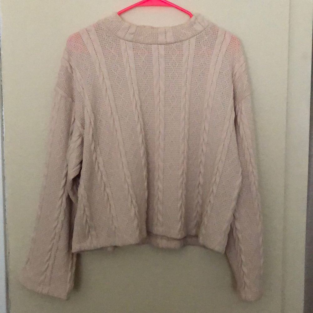 Dillards cropped sweater